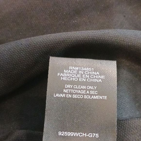 WAYF black puff long sleeve square neckline crushed velvet dress size medium - Picture 14 of 15